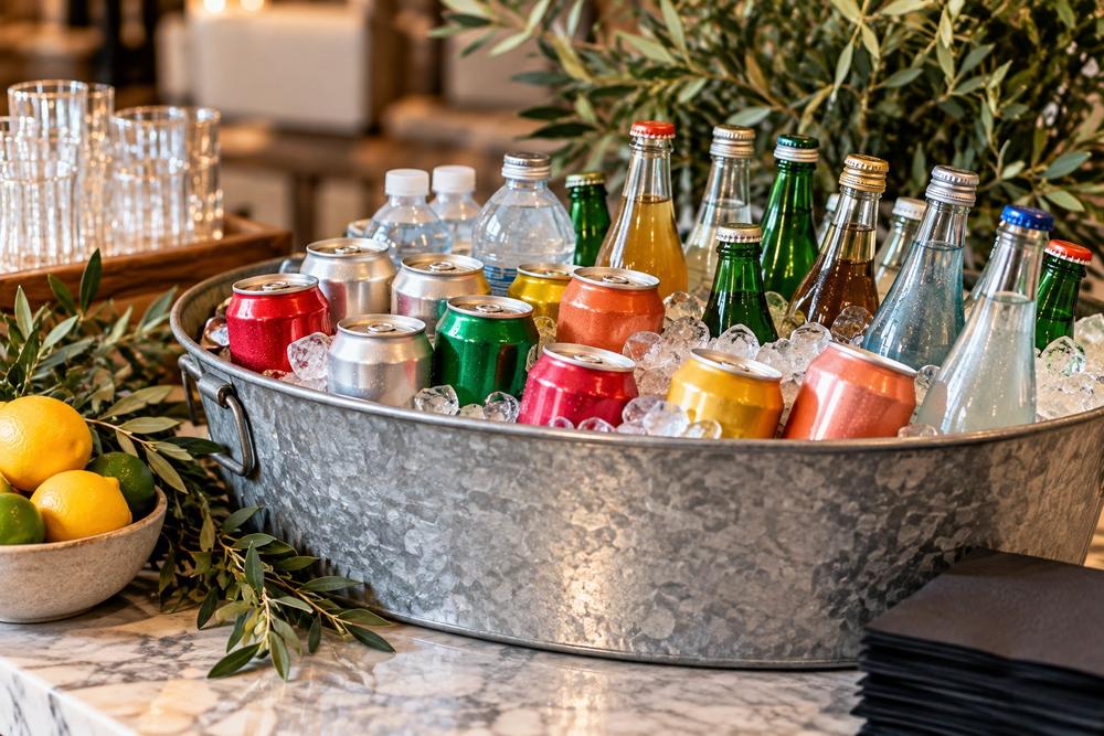 Sodas and Bottled Water
